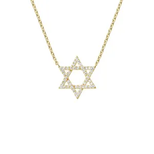 0.18CTW Unique Star Diamond Pendent