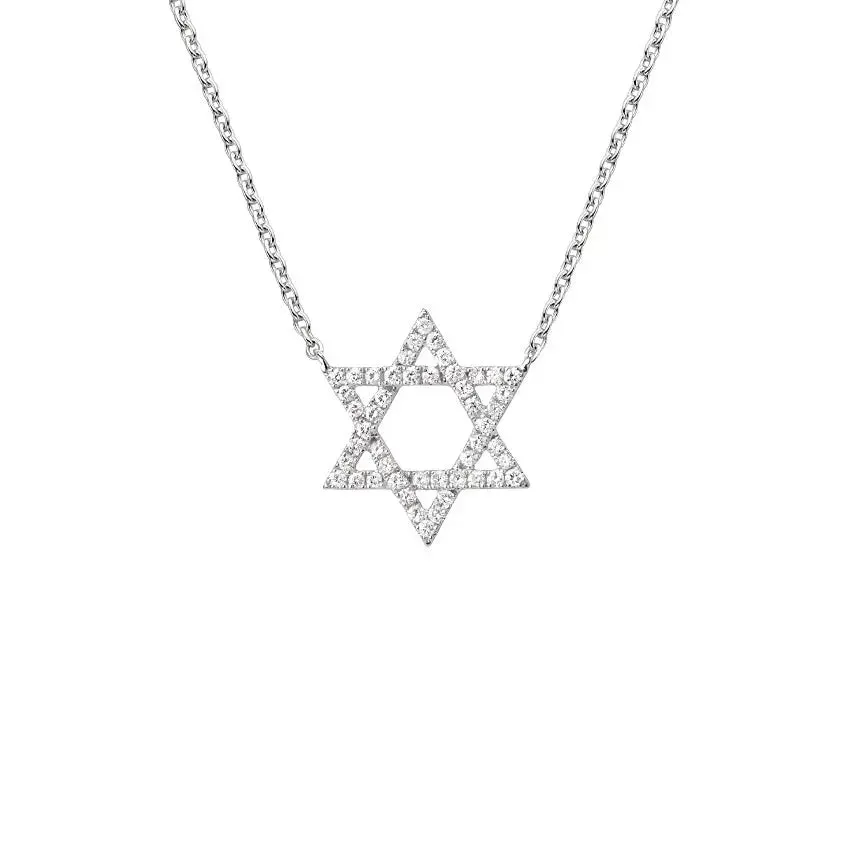 0.18CTW Unique Star Diamond Pendent