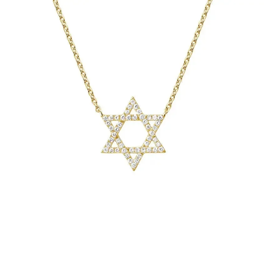 0.18CTW Unique Star Diamond Pendent