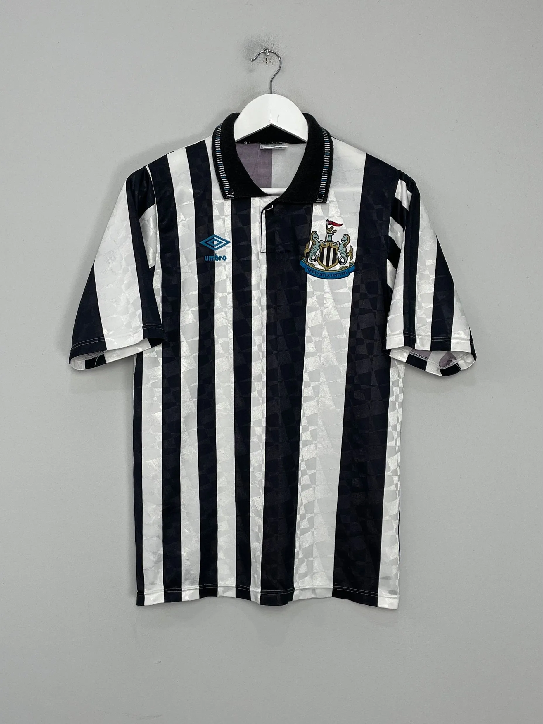 1991/93 NEWCASTLE UNITED HOME SHIRT (S) UMBRO