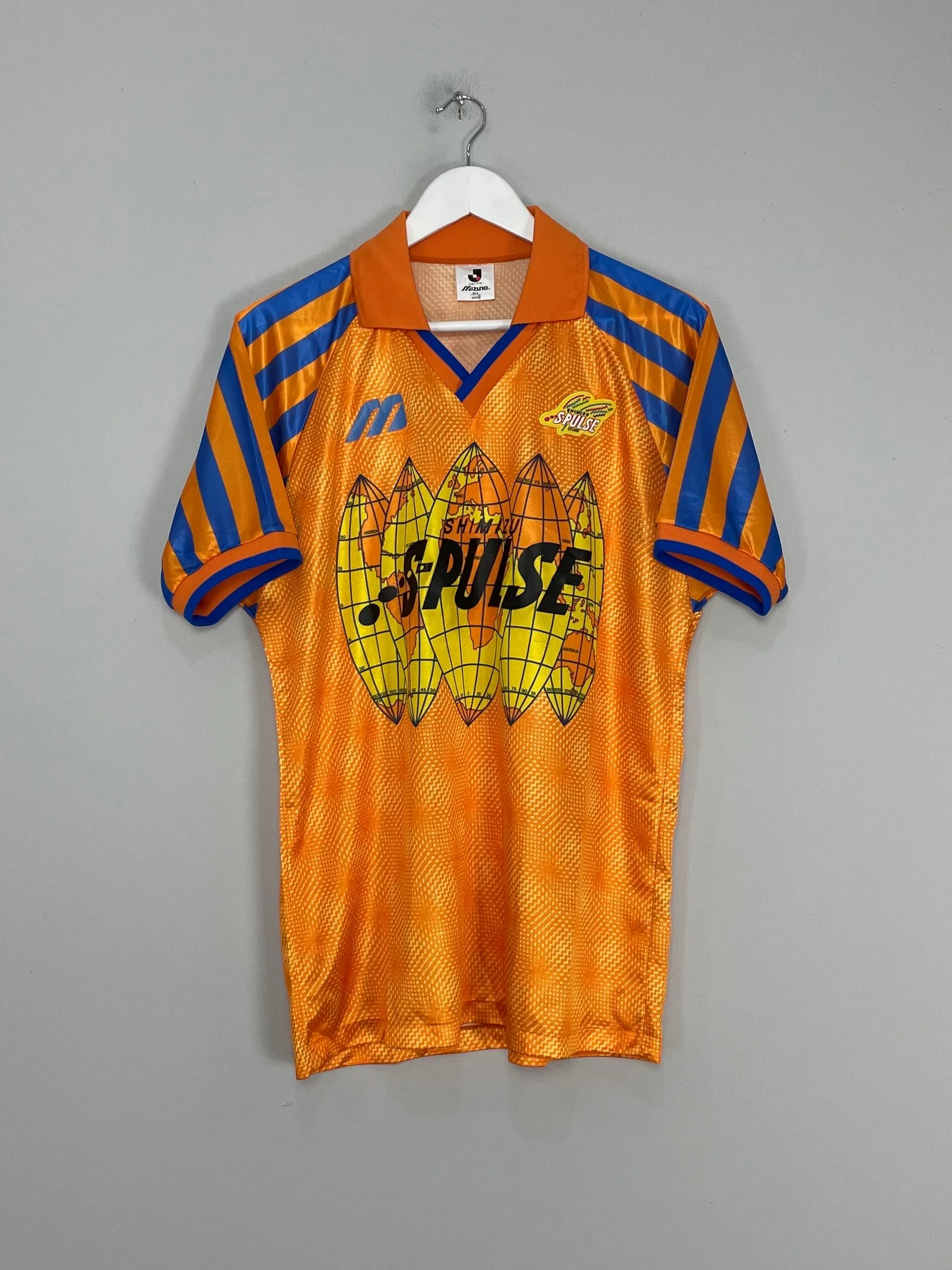 1993/94 SHIMIZU S-PULSE HOME SHIRT (L) MIZUNO