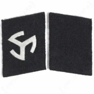 3-Legged Swastika Langemarck Military Insignia Badge