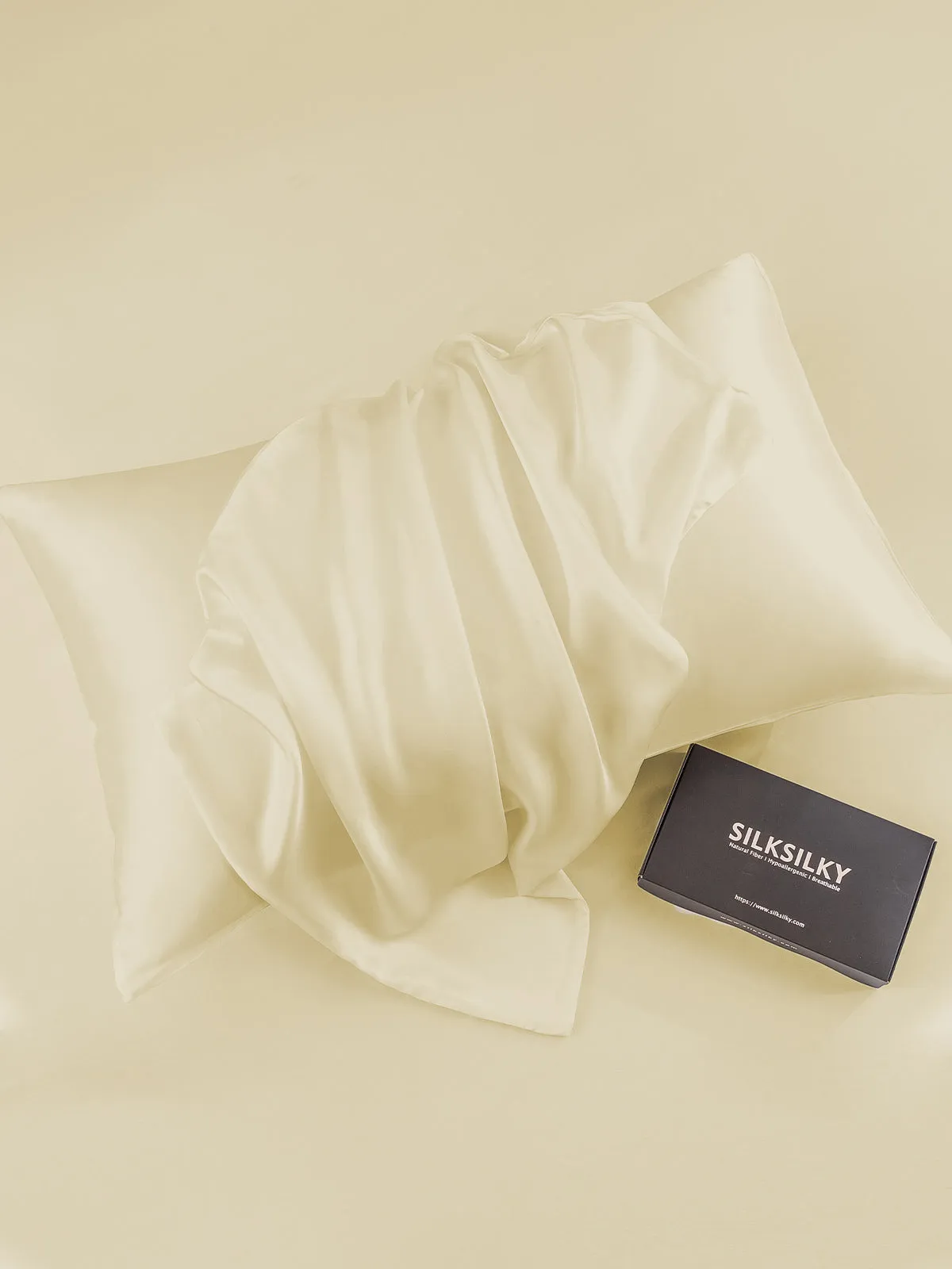 30Momme Luxurious 100% Silk Pillowcase - Hidden Zipper