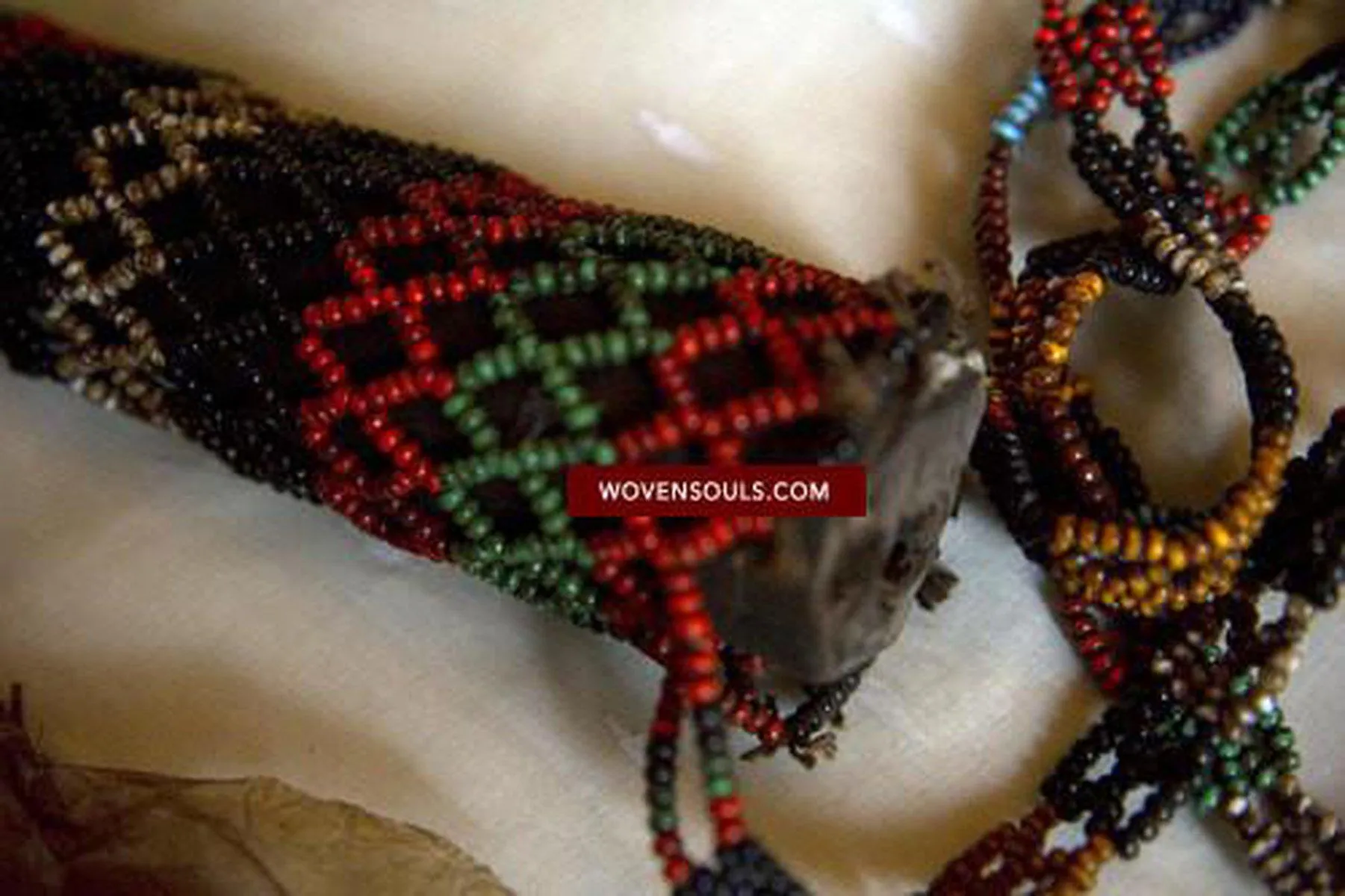 375 Old Naga Tribal Bead Jewelry SOLD