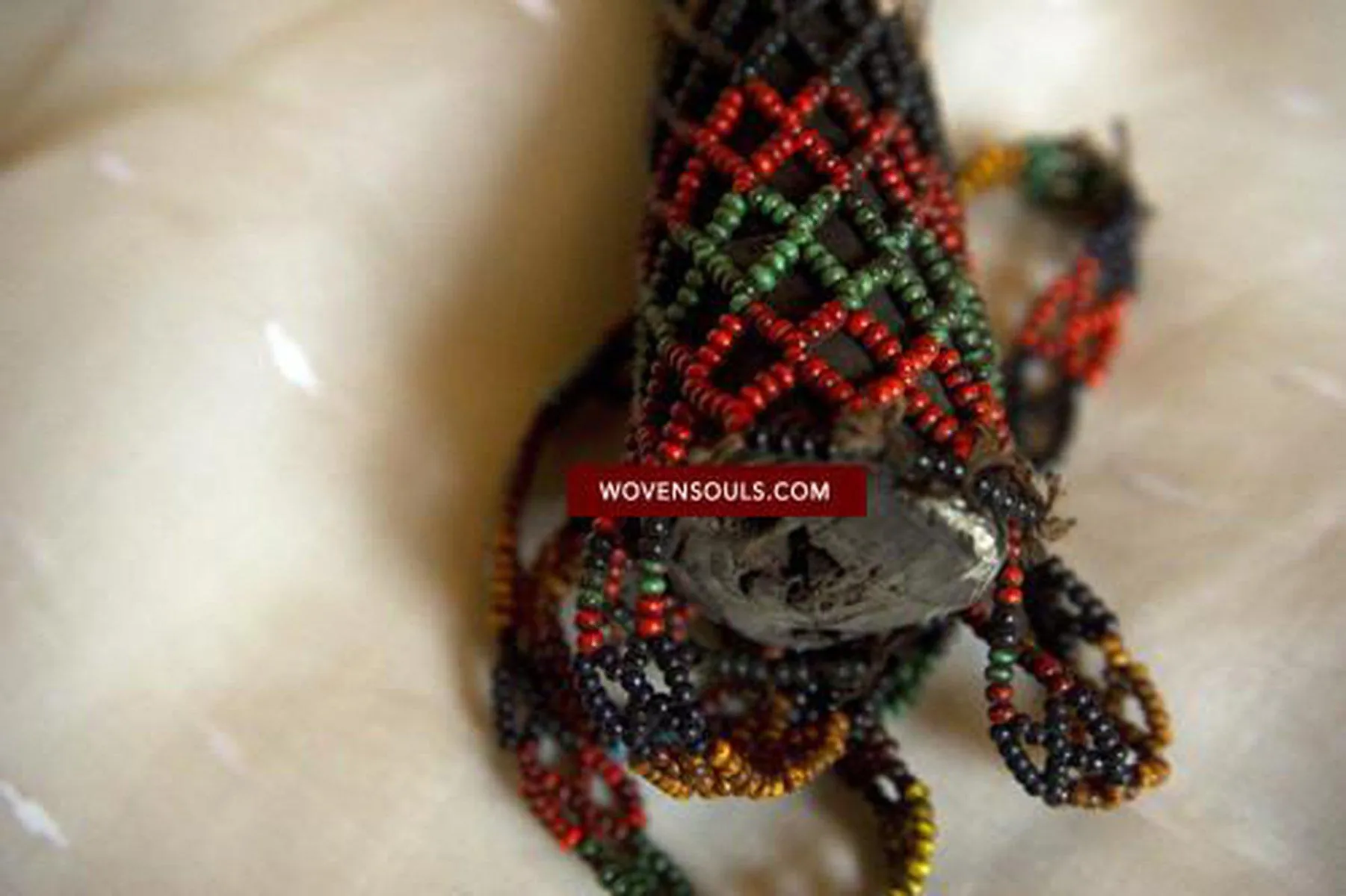 375 Old Naga Tribal Bead Jewelry SOLD