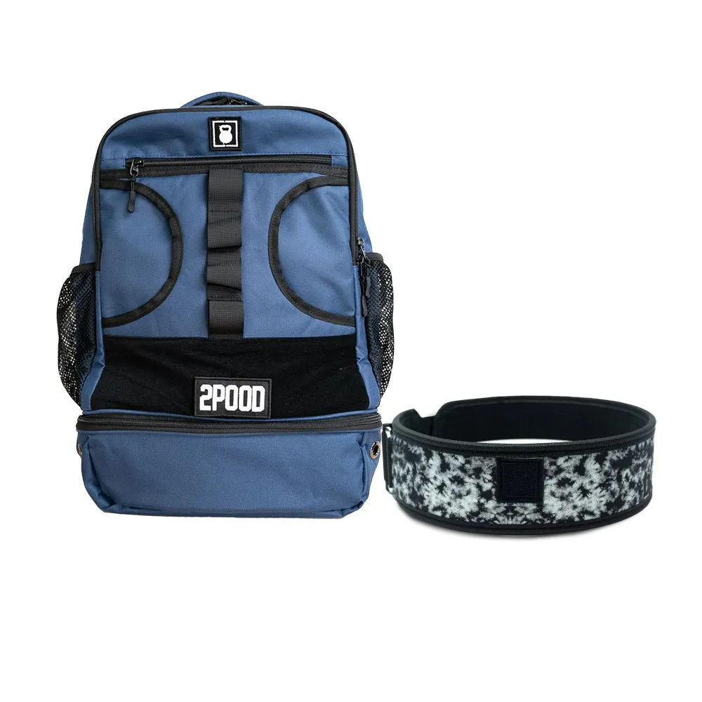 3" Midnight Tie dye Belt & Backpack 3.0 Bundle