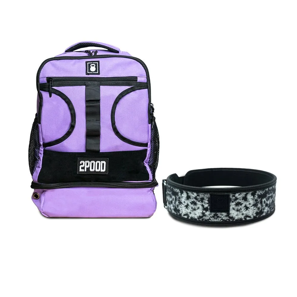 3" Midnight Tie dye Belt & Backpack 3.0 Bundle