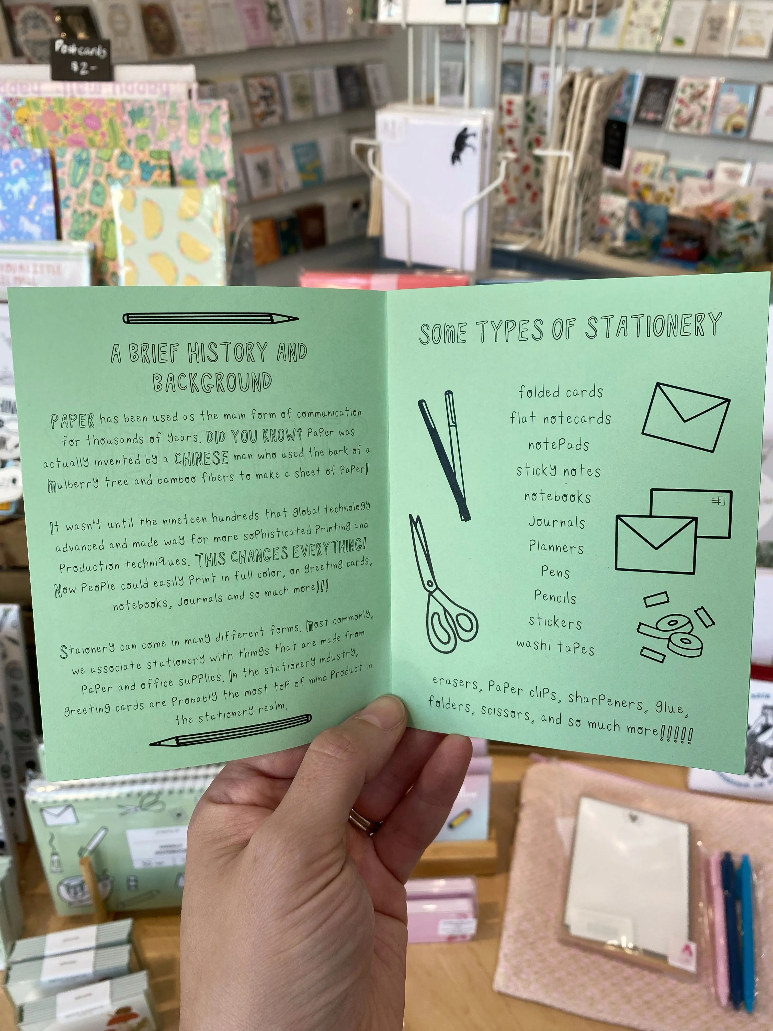 A Tiny Guide to Stationery Zine