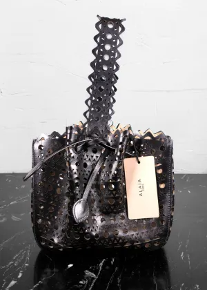 Alaïa Black Rose Marie Bag