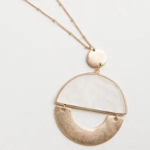 Ambient Stone Pendant Necklace