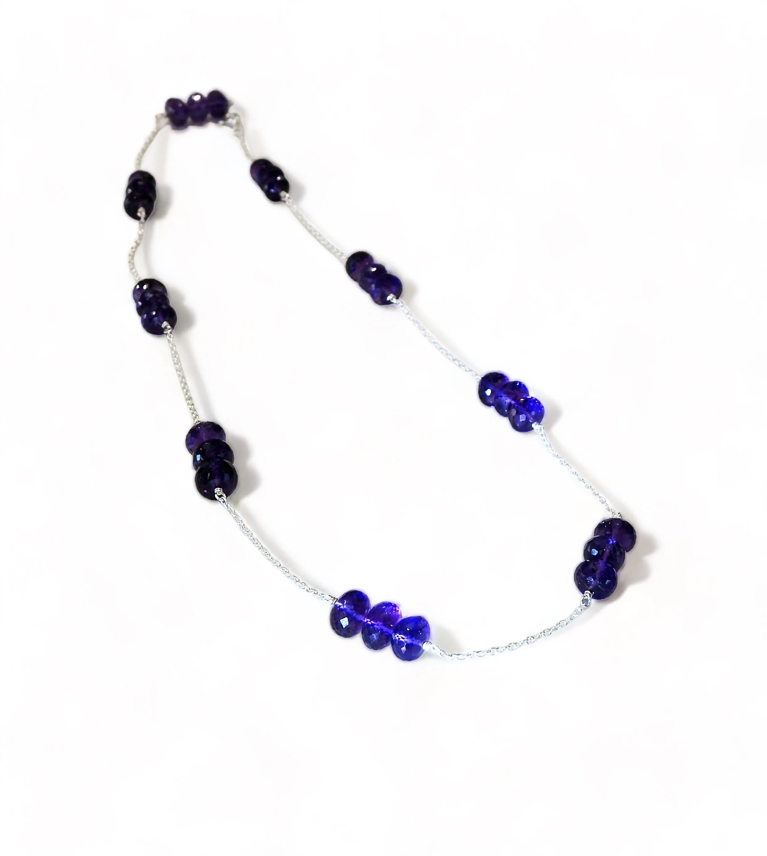 Amethyst chain strand