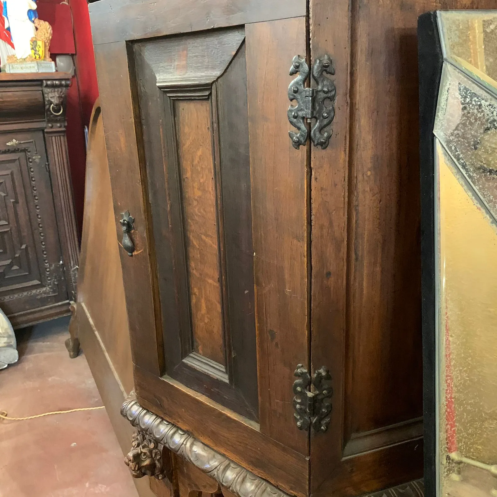 Antique Unique German Cabinet - SOLD