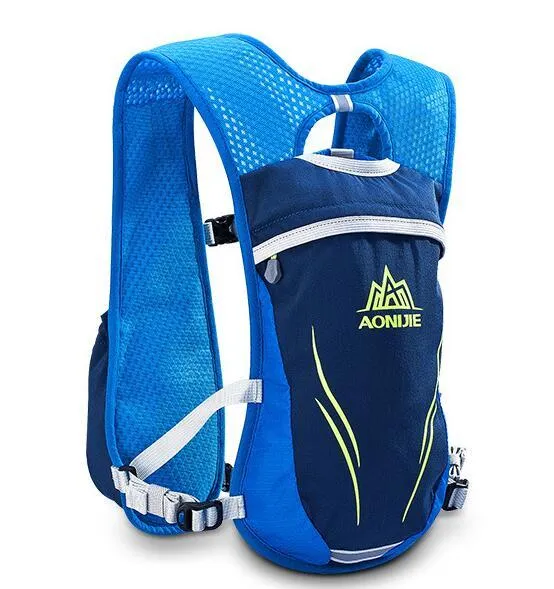 AONIJIE Running Marathon Hydration Nylon 5.5L Outdoor Running Bags Hiking Backpack Vest Marathon Cycling Backpack