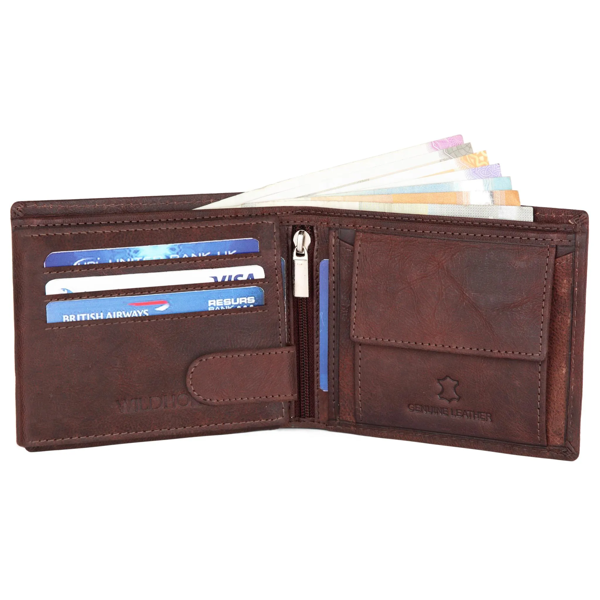 ARTHUR RFID Protected Leather Wallet for Men