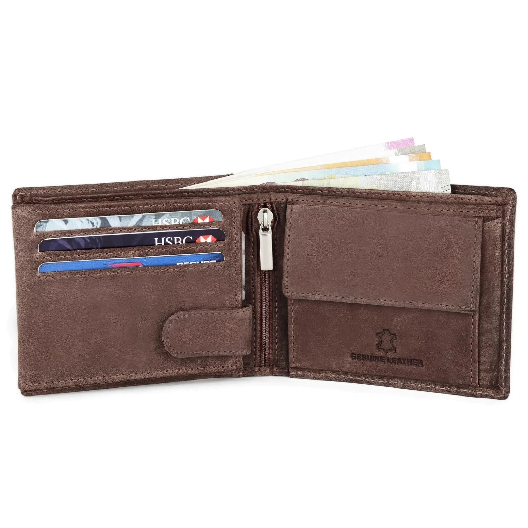 ARTHUR RFID Protected Leather Wallet for Men