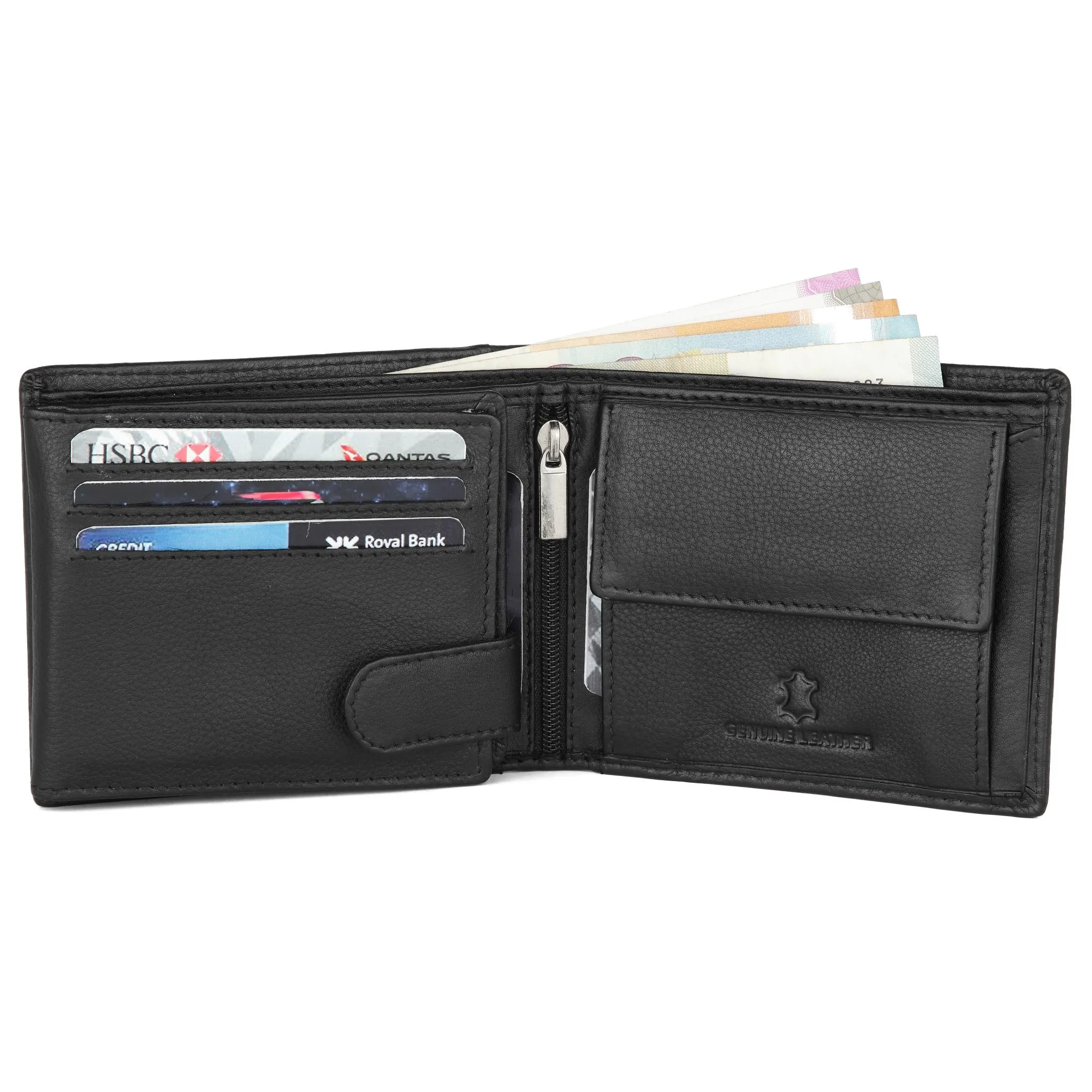 ARTHUR RFID Protected Leather Wallet for Men