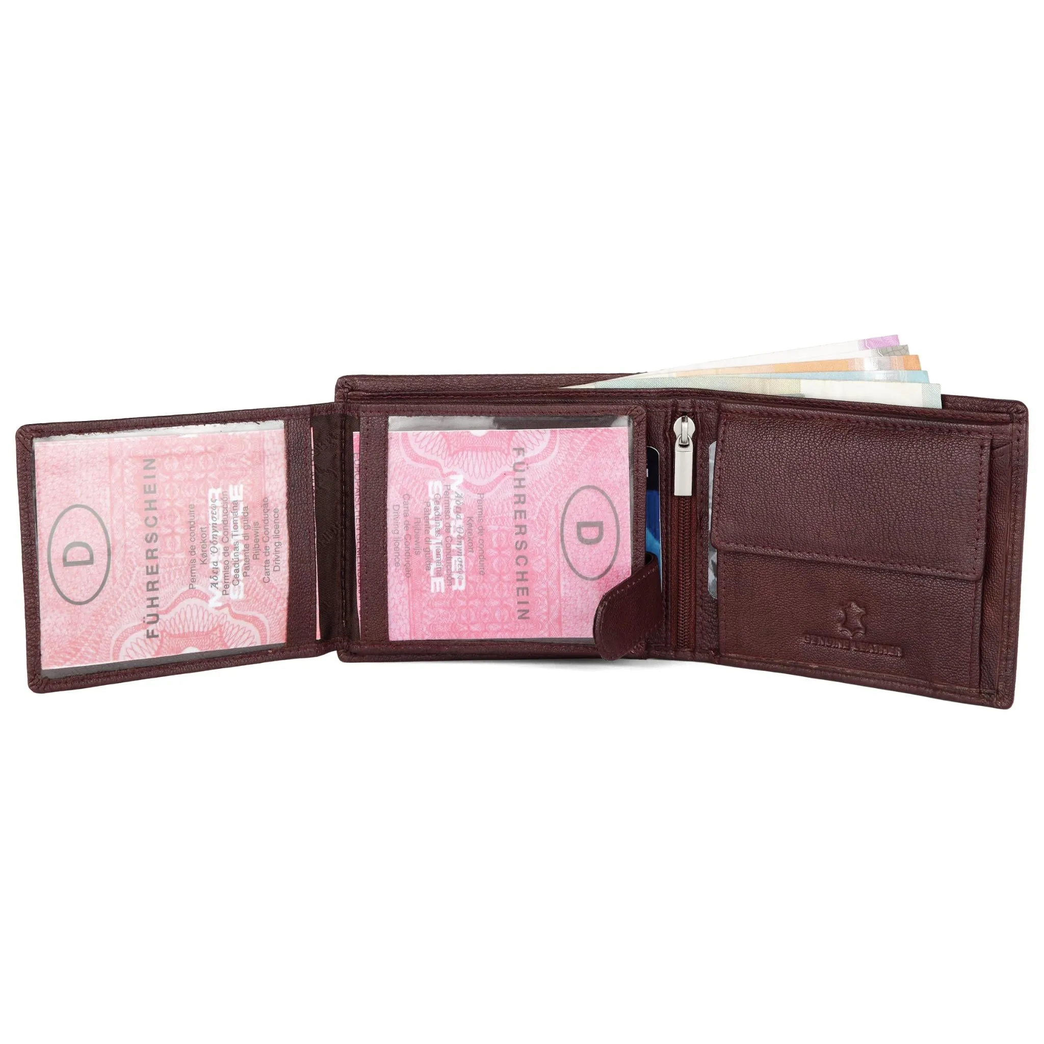 ARTHUR RFID Protected Leather Wallet for Men