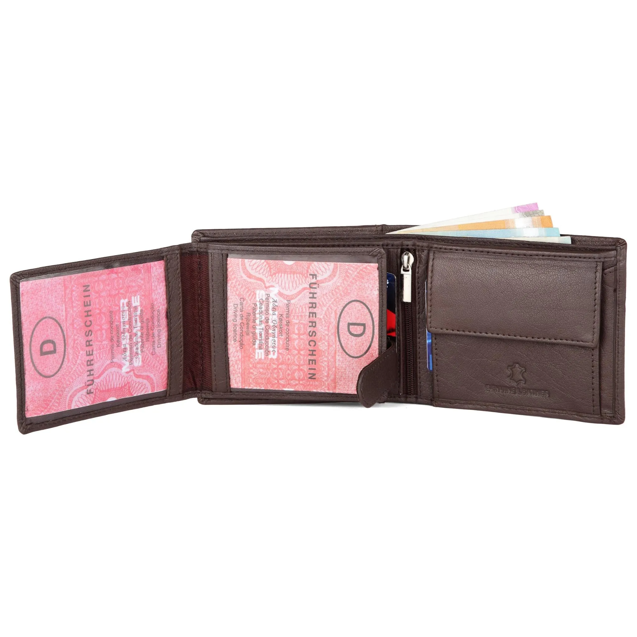 ARTHUR RFID Protected Leather Wallet for Men