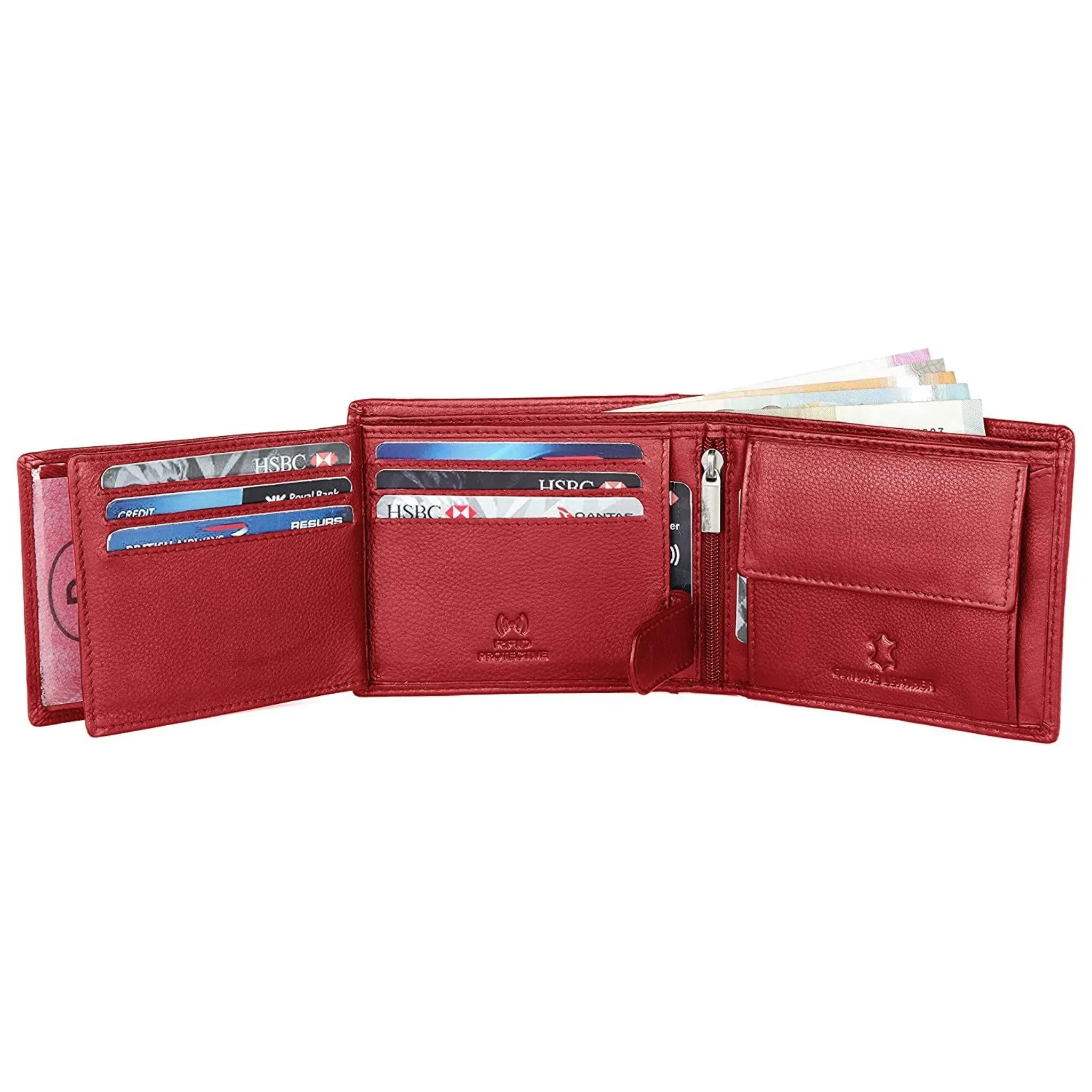 ARTHUR RFID Protected Leather Wallet for Men