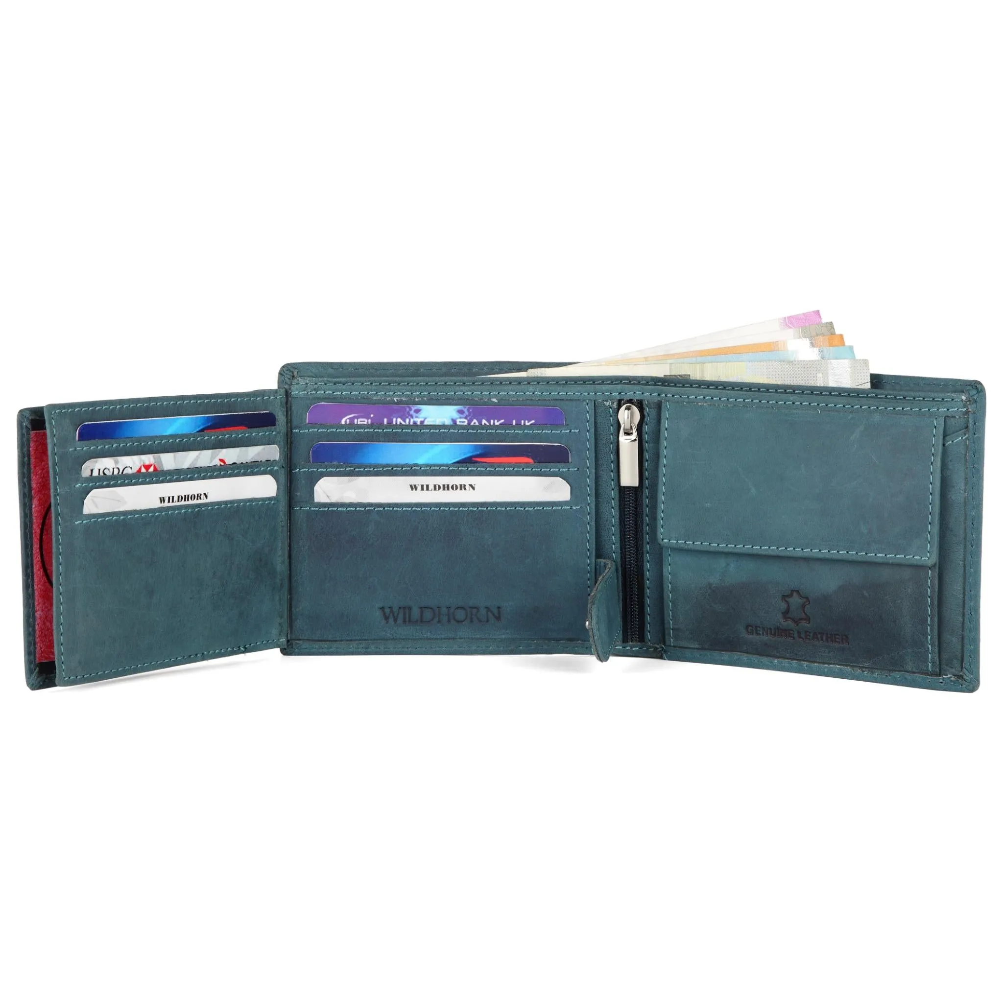 ARTHUR RFID Protected Leather Wallet for Men