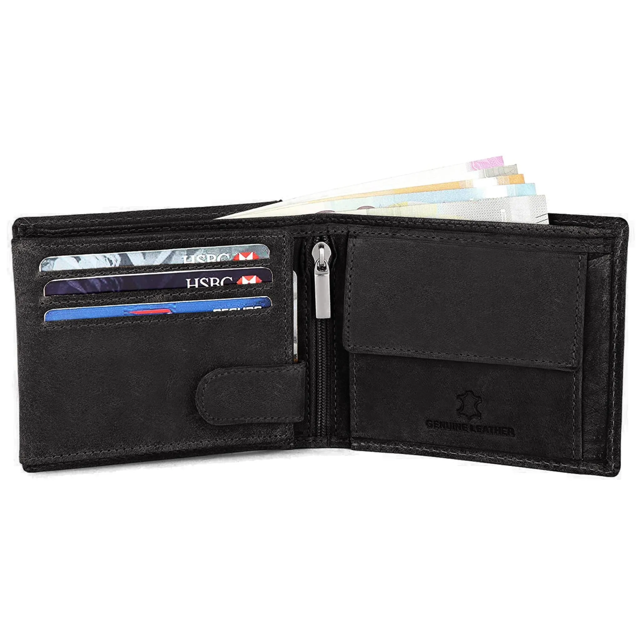 ARTHUR RFID Protected Leather Wallet for Men