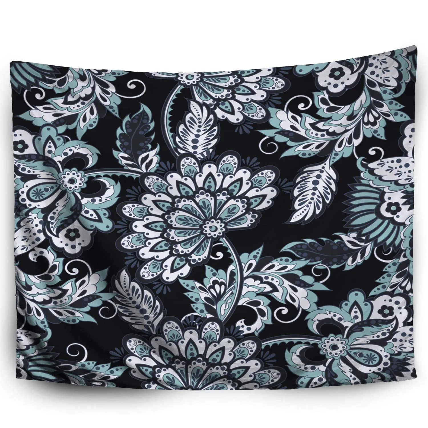 Asian Floral Tapestry