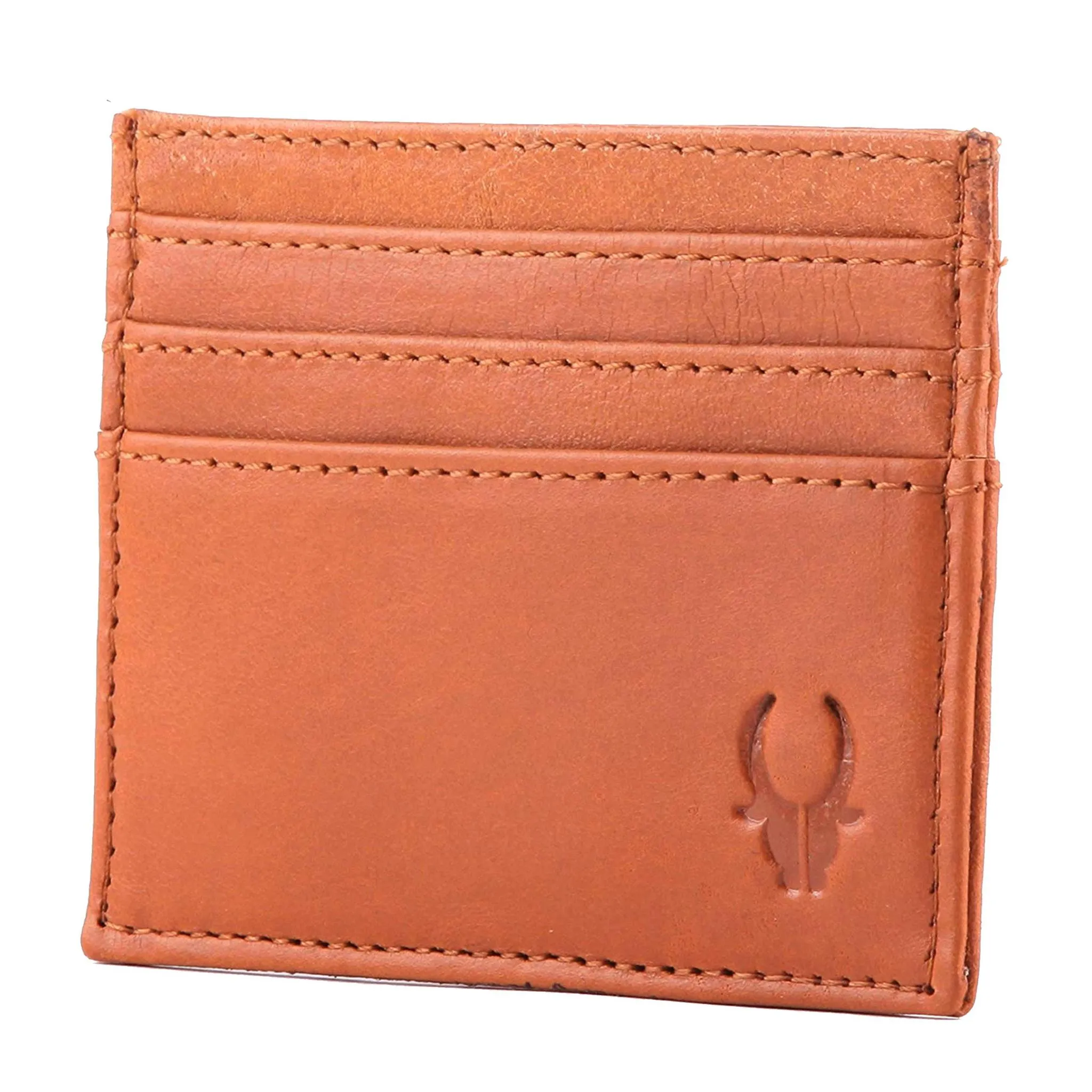 AUSTIN RFID Protected Leather Card Holder for Men