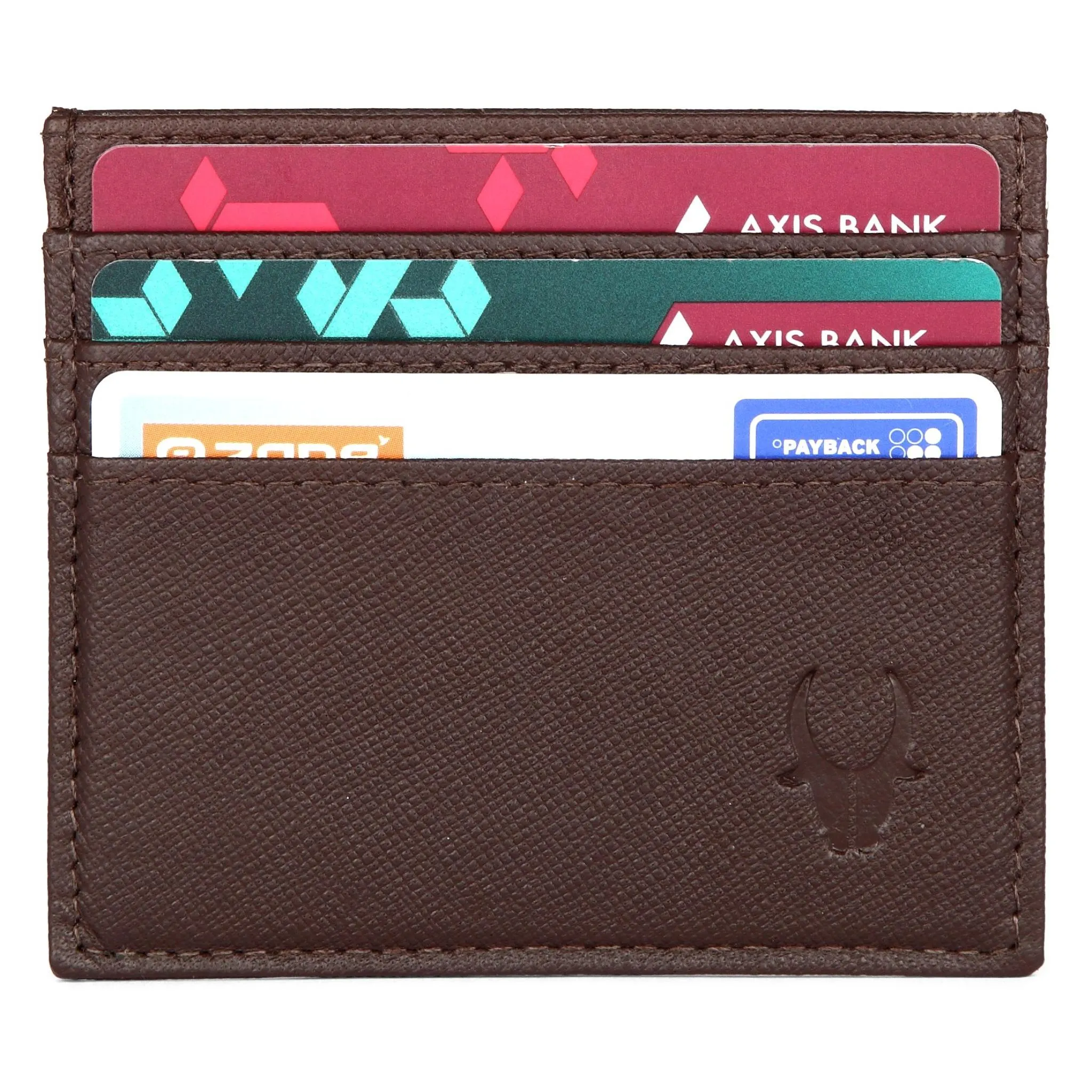 AUSTIN RFID Protected Leather Card Holder for Men