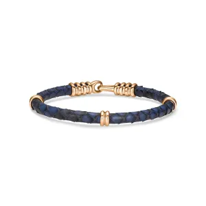 B427P Rose Gold on Navy Python