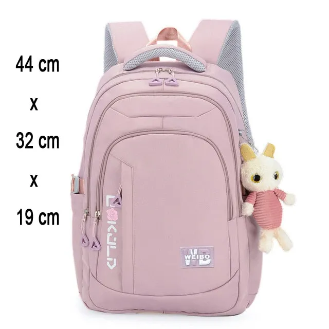 Backpack School Bag Girl Back Pack For Children Kid Child Teenager Female Class Schoolbag Primary Women Bagpack Teen Bookbag Kit