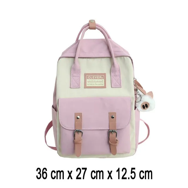 Backpack School Bag Girl Back Pack For Children Kid Child Teenager Female Class Schoolbag Primary Women Bagpack Teen Bookbag Kit