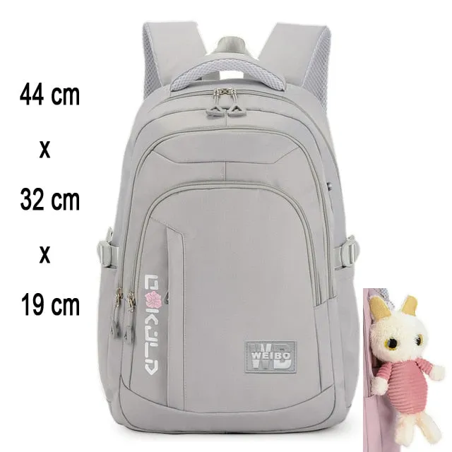 Backpack School Bag Girl Back Pack For Children Kid Child Teenager Female Class Schoolbag Primary Women Bagpack Teen Bookbag Kit