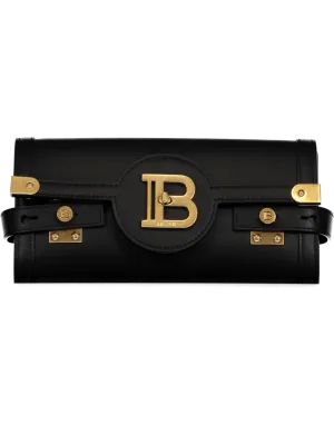 Balmain Logo Plaque Clutch Bag