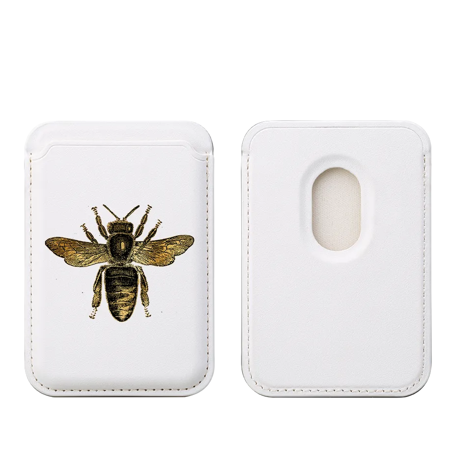 Bee III MagSafe Wallet- White