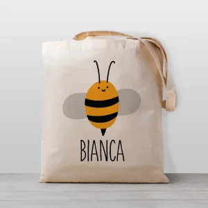 Bee Personalized Tote Bag