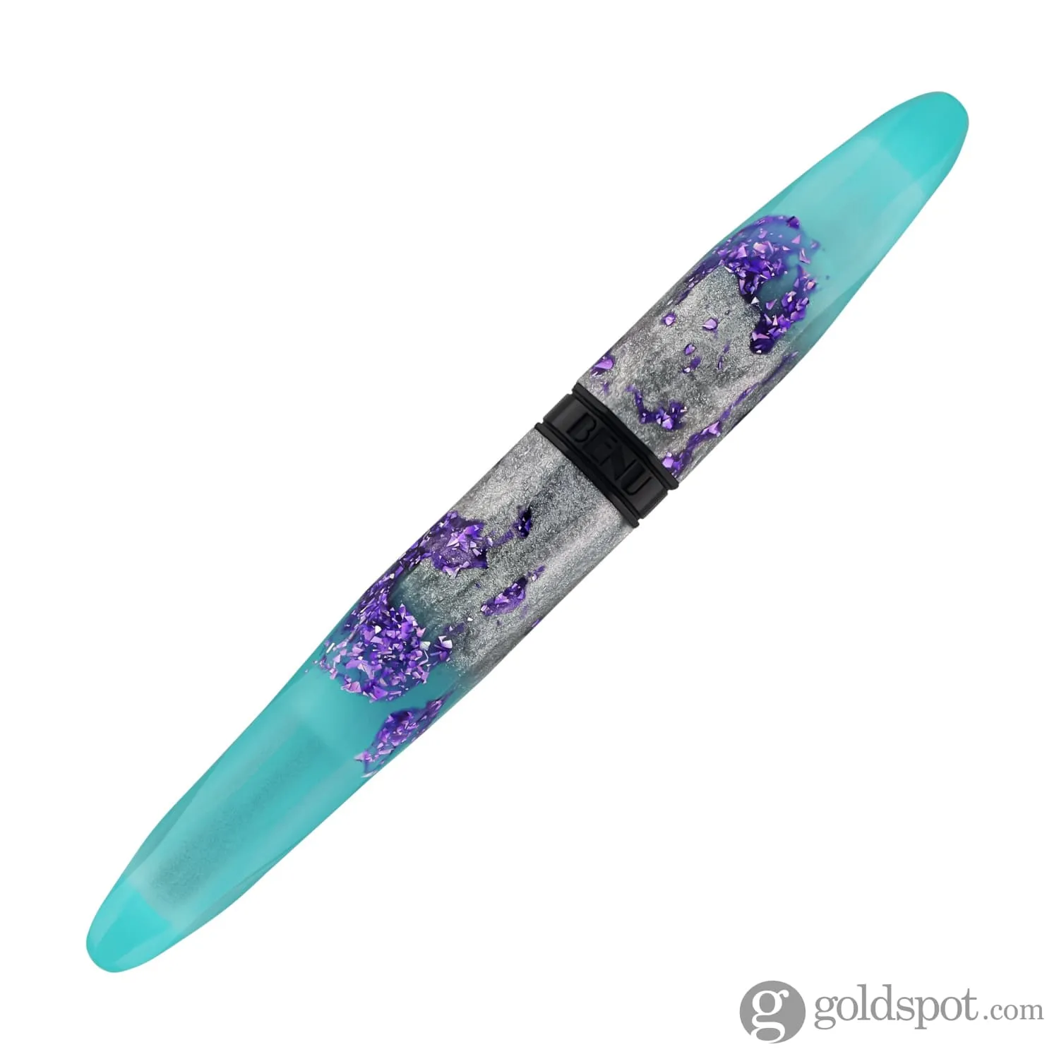 Benu Briolette Fountain Pen in Luminous Lagoon