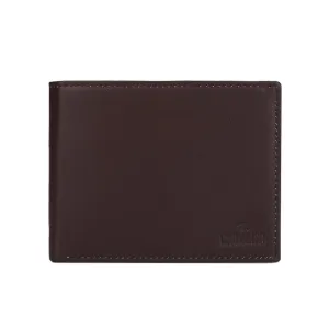 Bi-Fold Wallet with RFID Protection & Multiple Card Slots | Coin Pocket | Dark Brown | Genuine Leather