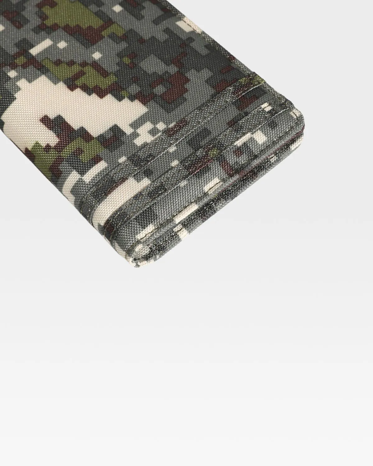 Biker Chain Wallet in Green Digital Camouflage