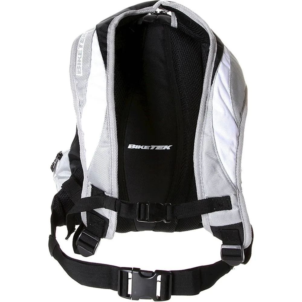 BikeTek Backpack And Helmet Carrier Black