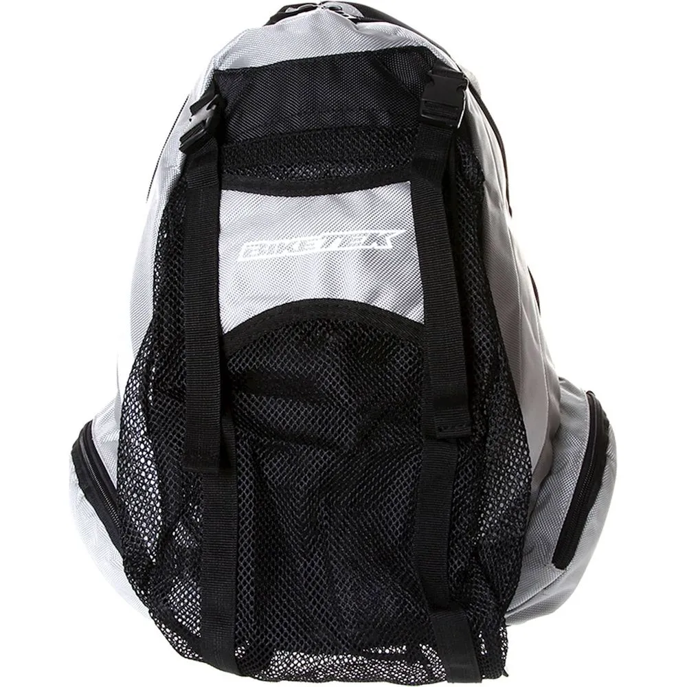 BikeTek Backpack And Helmet Carrier Black