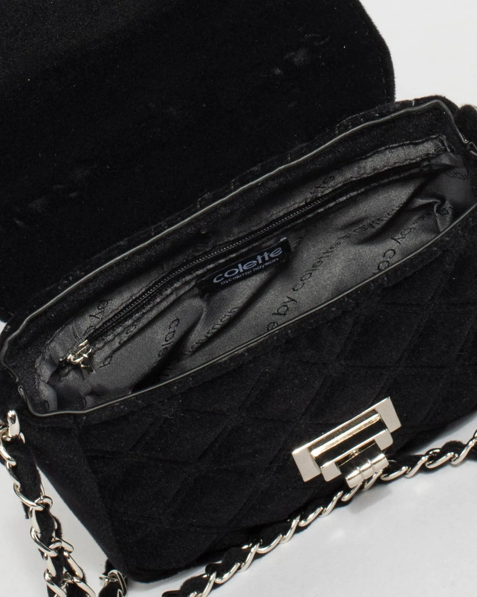 Black Maria Jose Lock Crossbody Bag