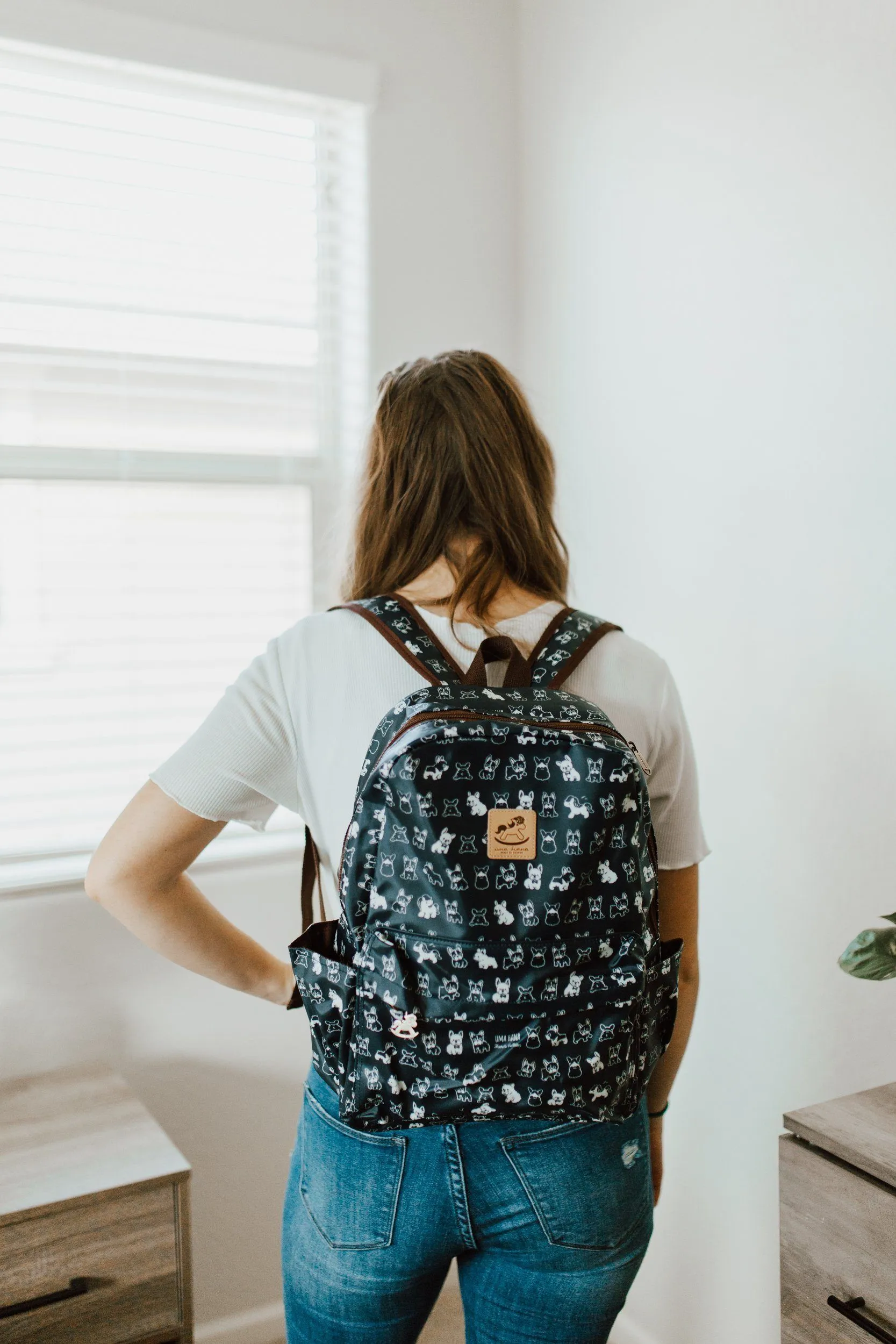 Blue Corgi Adventure Large Backpack