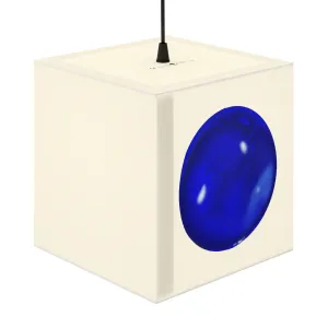 Blue Orb Personalized Lamp