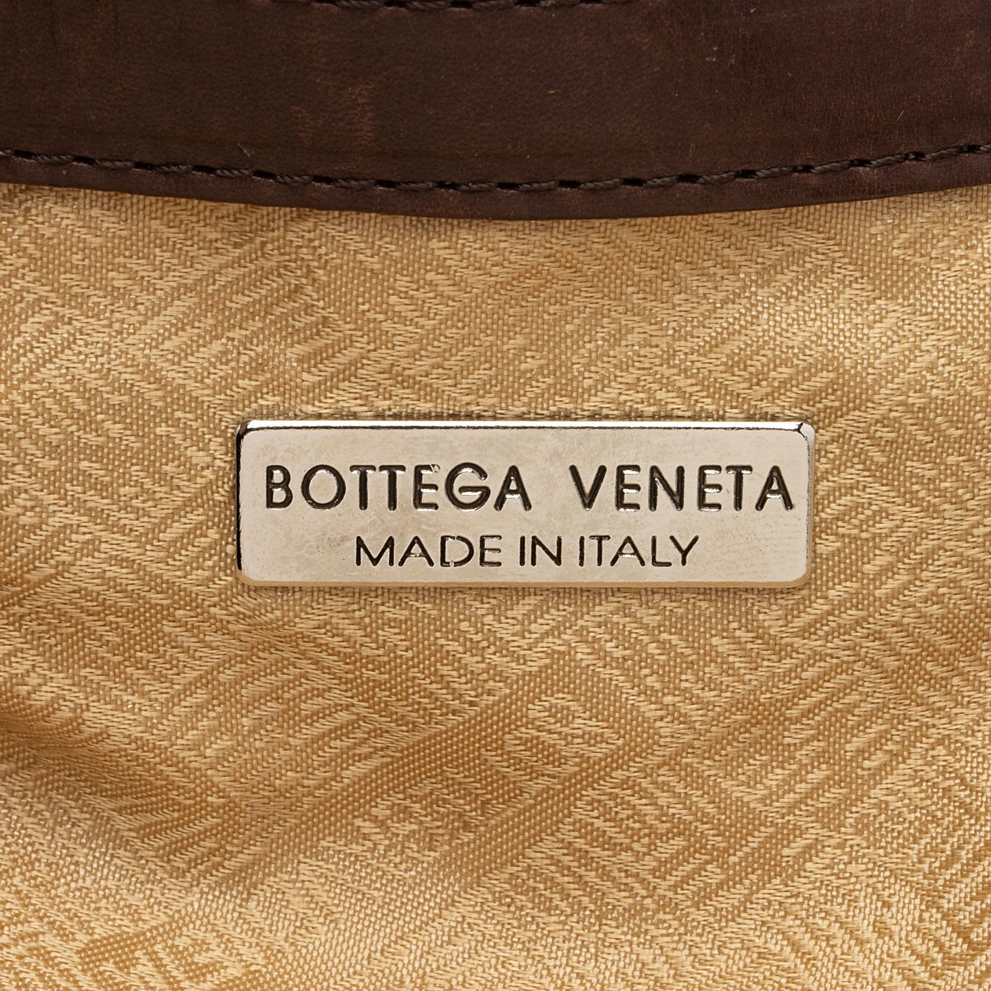 Bottega Veneta Vintage Woven Raffia Leather Zip Tote (SHF-Hp09r7)