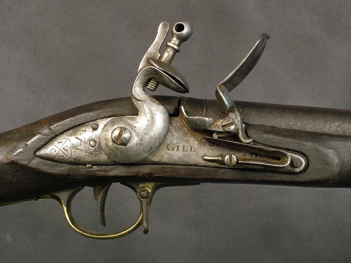 British East India Company Pattern 1771 Brown Bess Musket Dated 1776 (w/ Bayonet): One Only