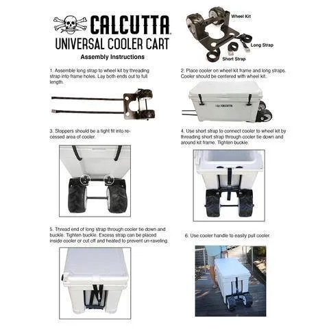 Calcutta Universal Cooler Wheel Kit