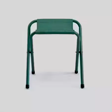 Camping folding seat - green