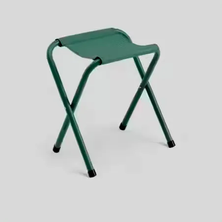 Camping folding seat - green