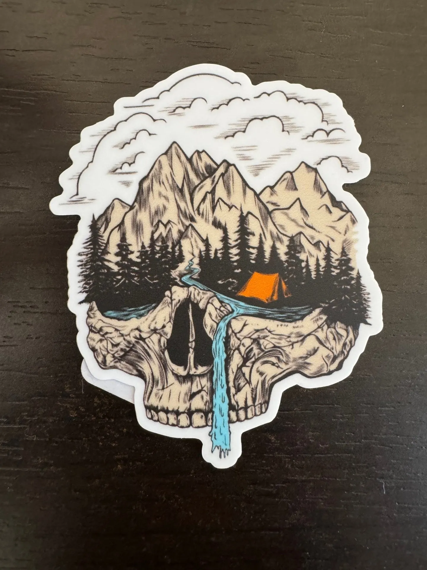 Camping Skull