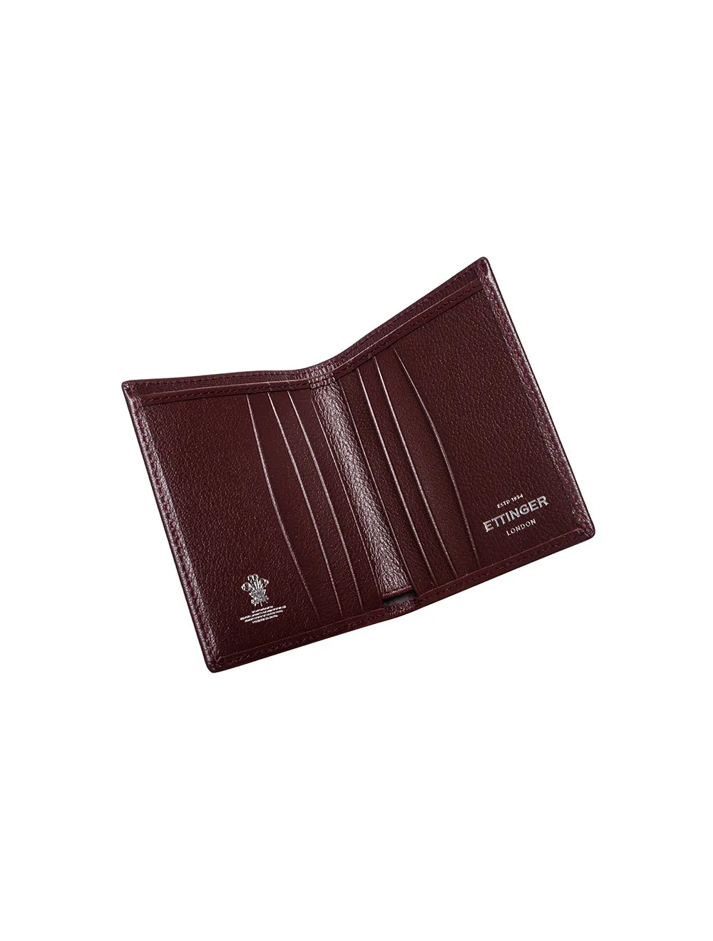 Capra Mini Wallet With 6 C/C Bordeaux